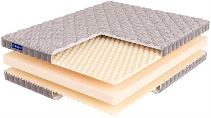 Свернутый беспружинный матрас "Roll Foam 10 Massage Double" - фото 109533