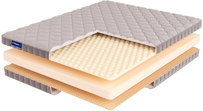 Свернутый беспружинный матрас "Roll Foam 10 Massage Latex" - фото 109537