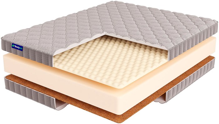 Свернутый беспружинный матрас "Roll Foam 14 Massage Cocos Hard" - фото 109625