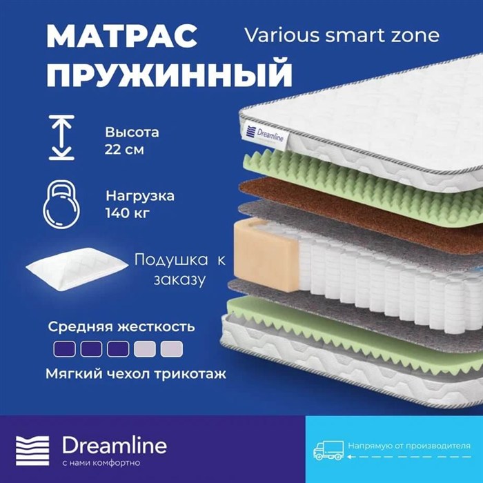 Матрас "Various Smart Zone" - фото 142216