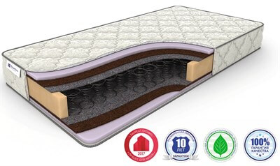 Матрас "Eco Foam Hard Bonnel"
