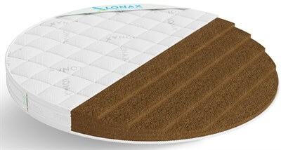 Круглый матрас "Lonax Round Cocos 15"