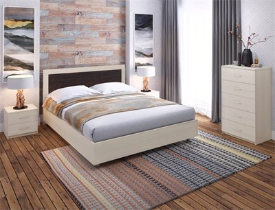 Кровать с матрасом "Райс 1 + Soft Combi Optima" - фото 29254