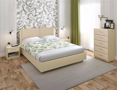Кровать с матрасом "Китон 2 + Soft Cocos 1" - фото 29301