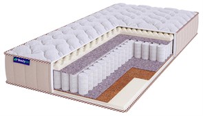 Свернутый пружинный матрас "Roll Spring Balance Massage S600" LUX