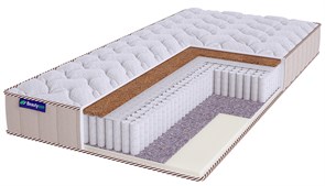 Свернутый пружинный матрас "Roll Spring Foam Cocos 1 S1200" LUX