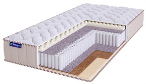 Свернутый пружинный матрас "Roll Spring Massage Mix Mini S1200" LUX