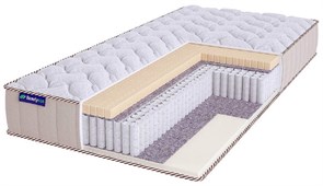 Свернутый пружинный матрас "Roll Spring Soft Latex 3 S600" LUX