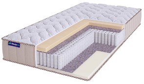 Свернутый пружинный матрас "Roll Spring Soft EcoLatex 3 S1200" LUX