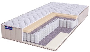 Свернутый пружинный матрас "Roll Spring Soft EcoLatex 2 S600" LUX