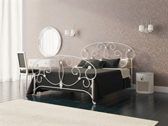 {{photo.Alt || photo.Description || 'Металлическая кровать "Ariana" две спинки, белая'}}