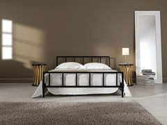 {{photo.Alt || photo.Description || 'Металлическая кровать "Loft 1" две спинки, черная'}}