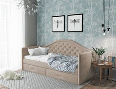 {{photo.Alt || photo.Description || 'Кровать с матрасом "Лэсти + A Clean Jenny" с ящиками'}}