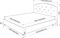 Кровать "Шарли" с металлическим подъёмным механизмом - фото 44132